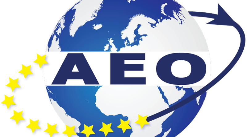 Logo des AEO bzw. Zugelassenen Wirtschaftsbeteiligten