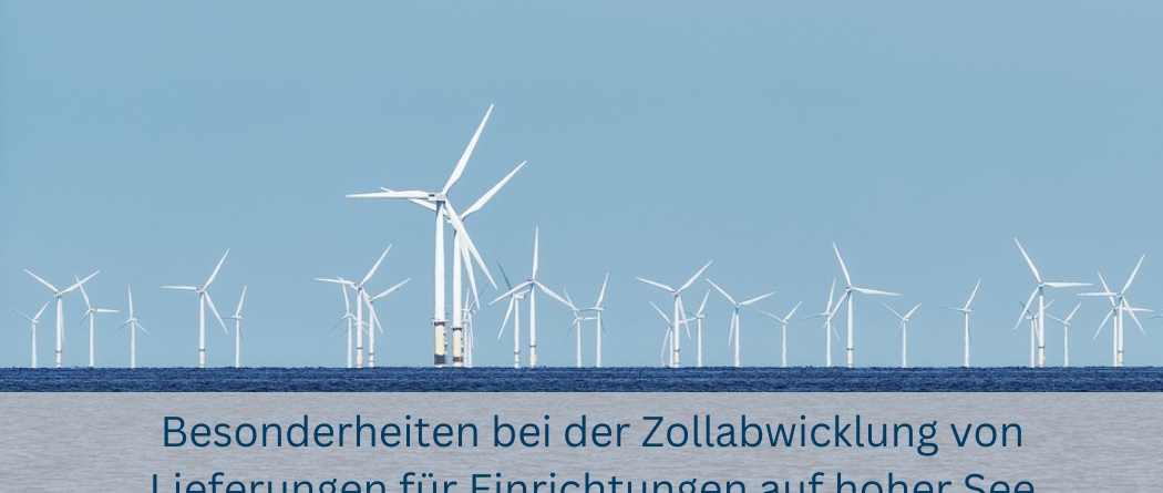Windräder die auf dem Meer betrieben werden