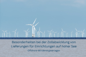 Windräder die auf dem Meer betrieben werden