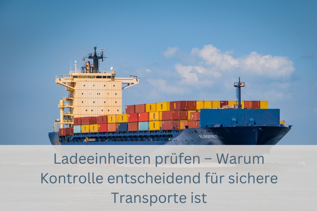 Ladeeinheiten prüfen – Warum Kontrolle entscheidend für sichere Transporte ist