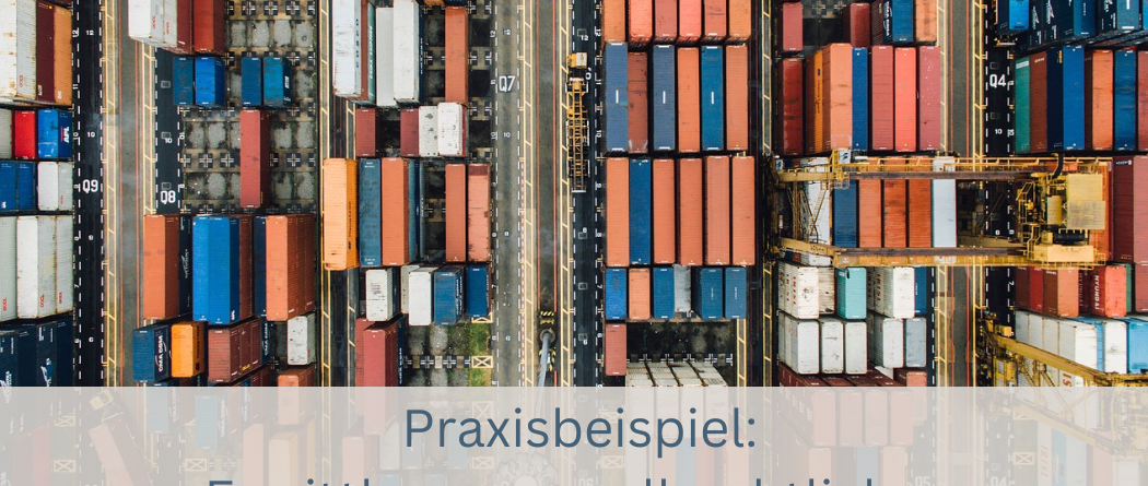 Praxisbeispiel Ermittlung von zollrechtlichen Maßnahmen auf der Exportseite
